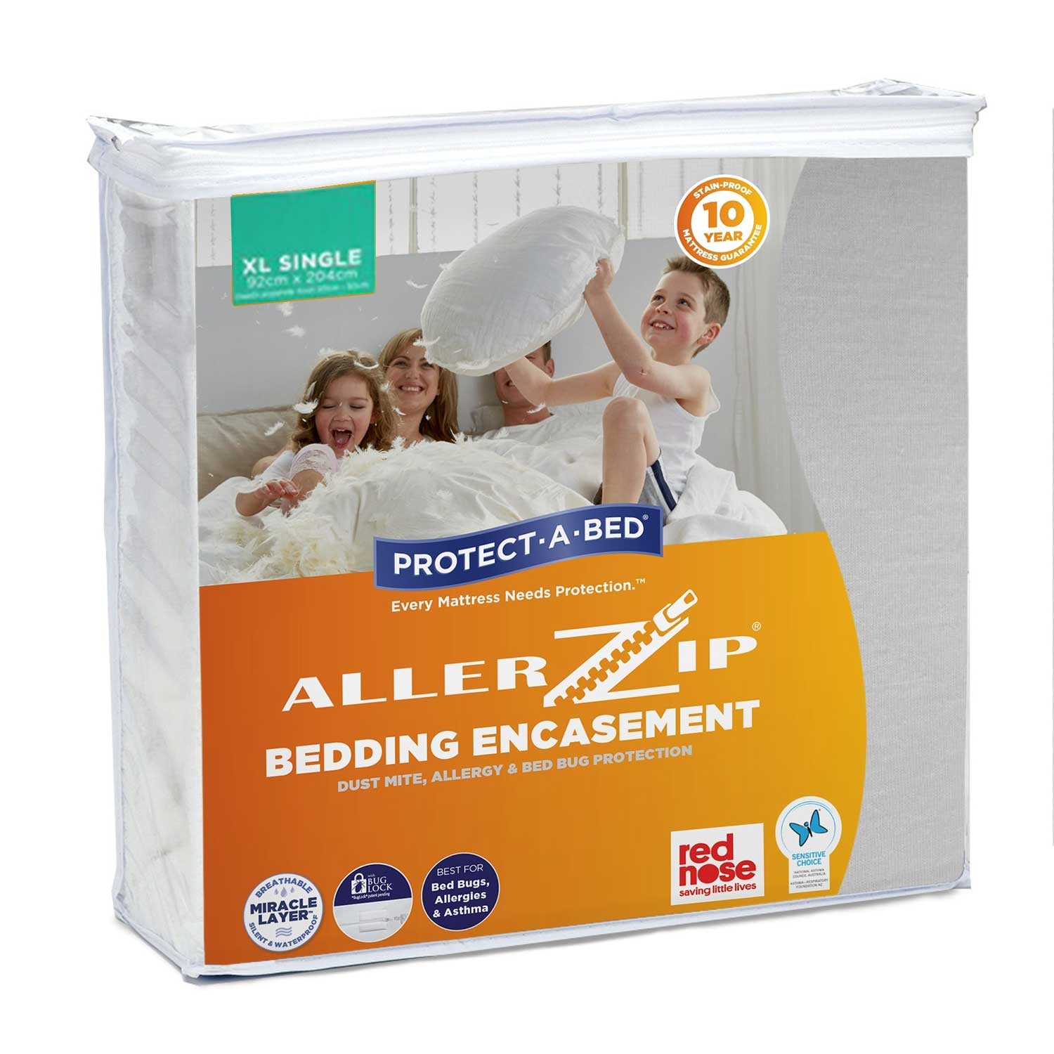 Protect - A - Bed Allerzip Mattress Protector - Mattress & Pillow ScienceProtection