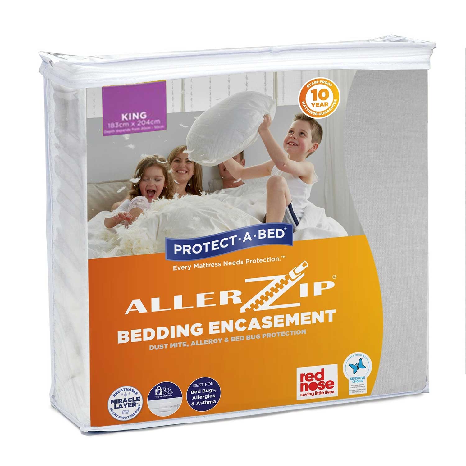 Protect - A - Bed Allerzip Mattress Protector - Mattress & Pillow ScienceProtection