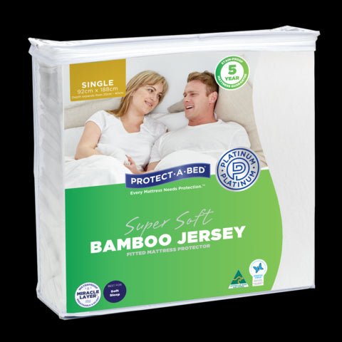 Protect-a-Bed Bamboo Jersey Mattress Protector - Mattress & Pillow ScienceProtection