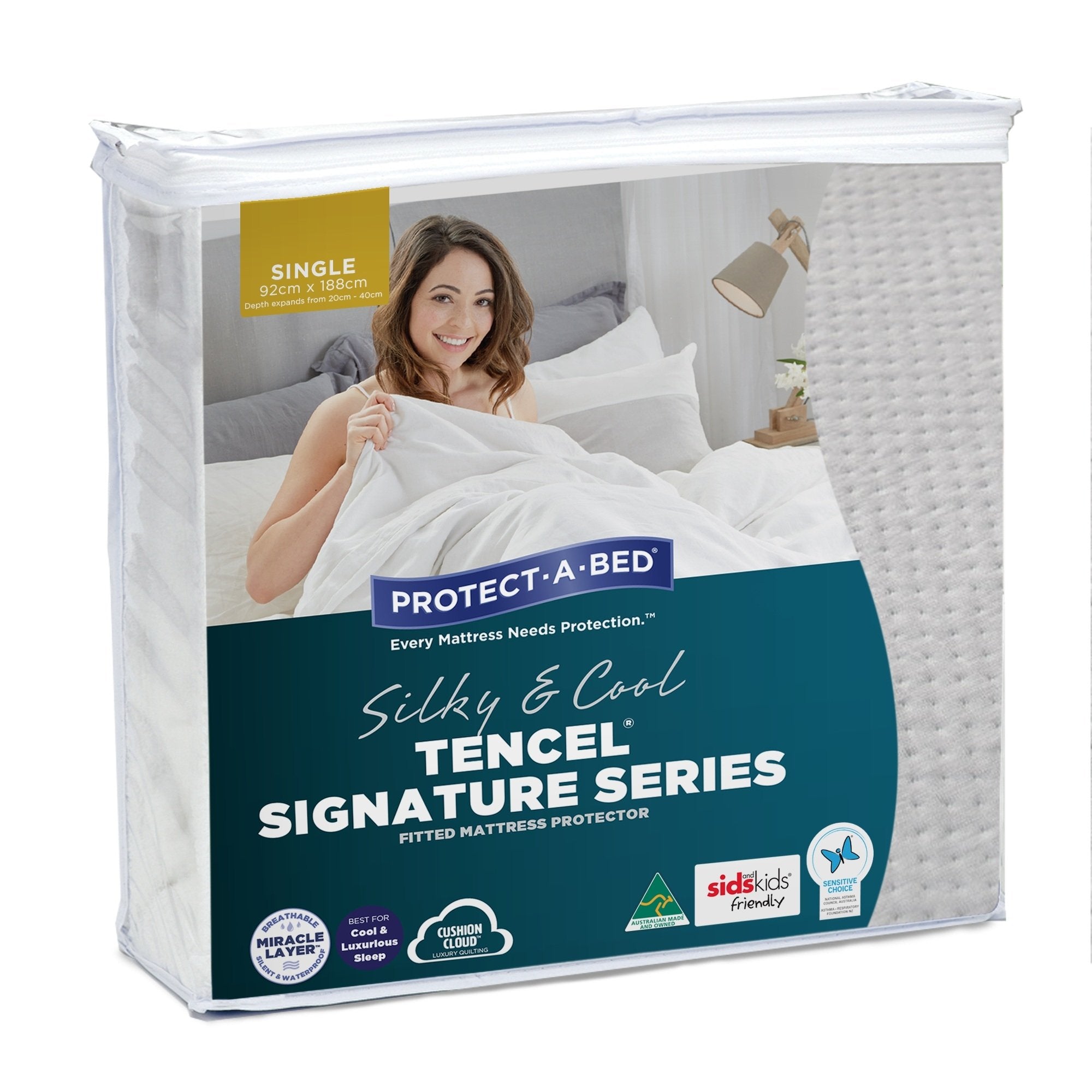 Protect-A-Bed Signature Mattress Protector - Mattress & Pillow ScienceProtection
