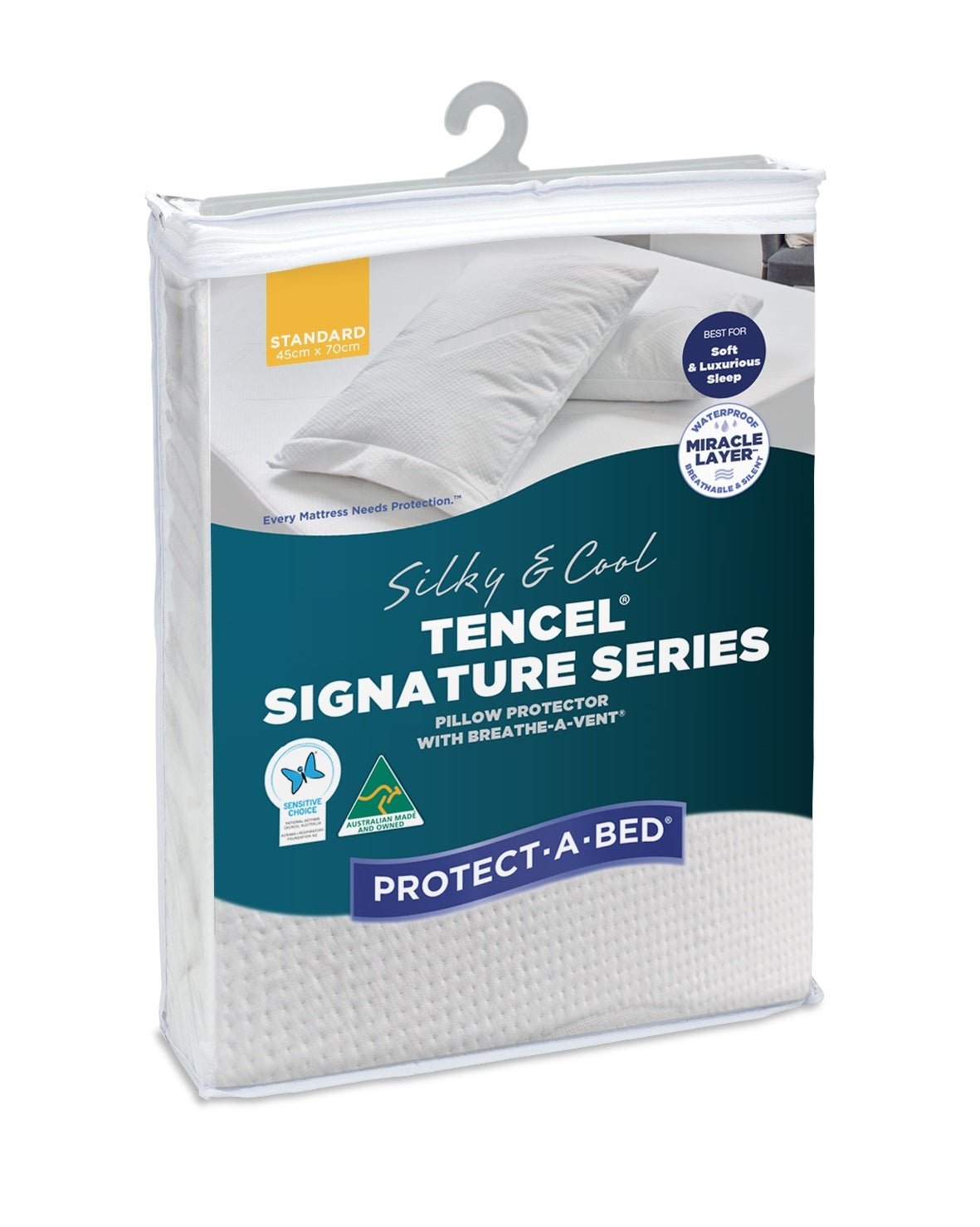 Protect-A-Bed Signature Pillow Protector - Mattress & Pillow ScienceProtection