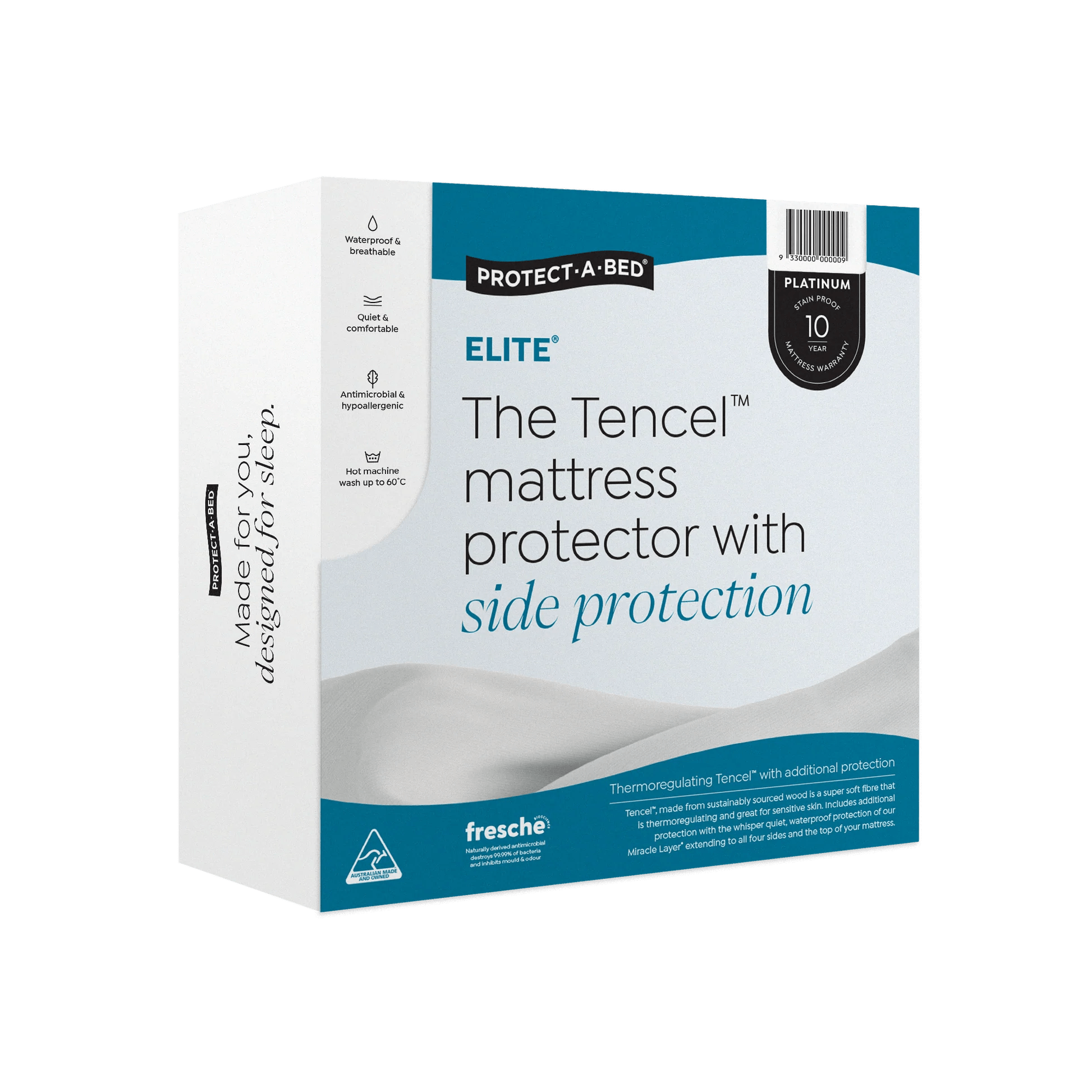 Protect - A - Bed Tencel Elite Mattress Protector - Mattress & Pillow ScienceProtection