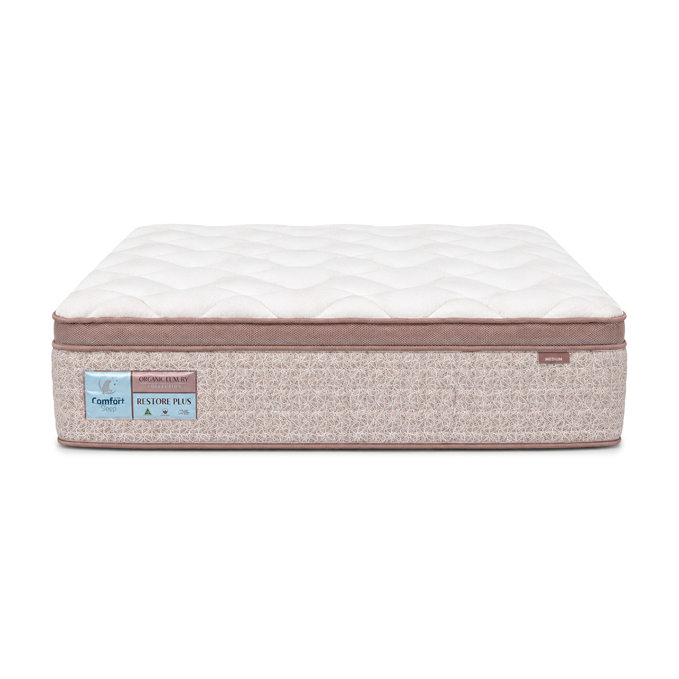 Organic Luxury Restore Plus Pocket Spring Mattress Firm