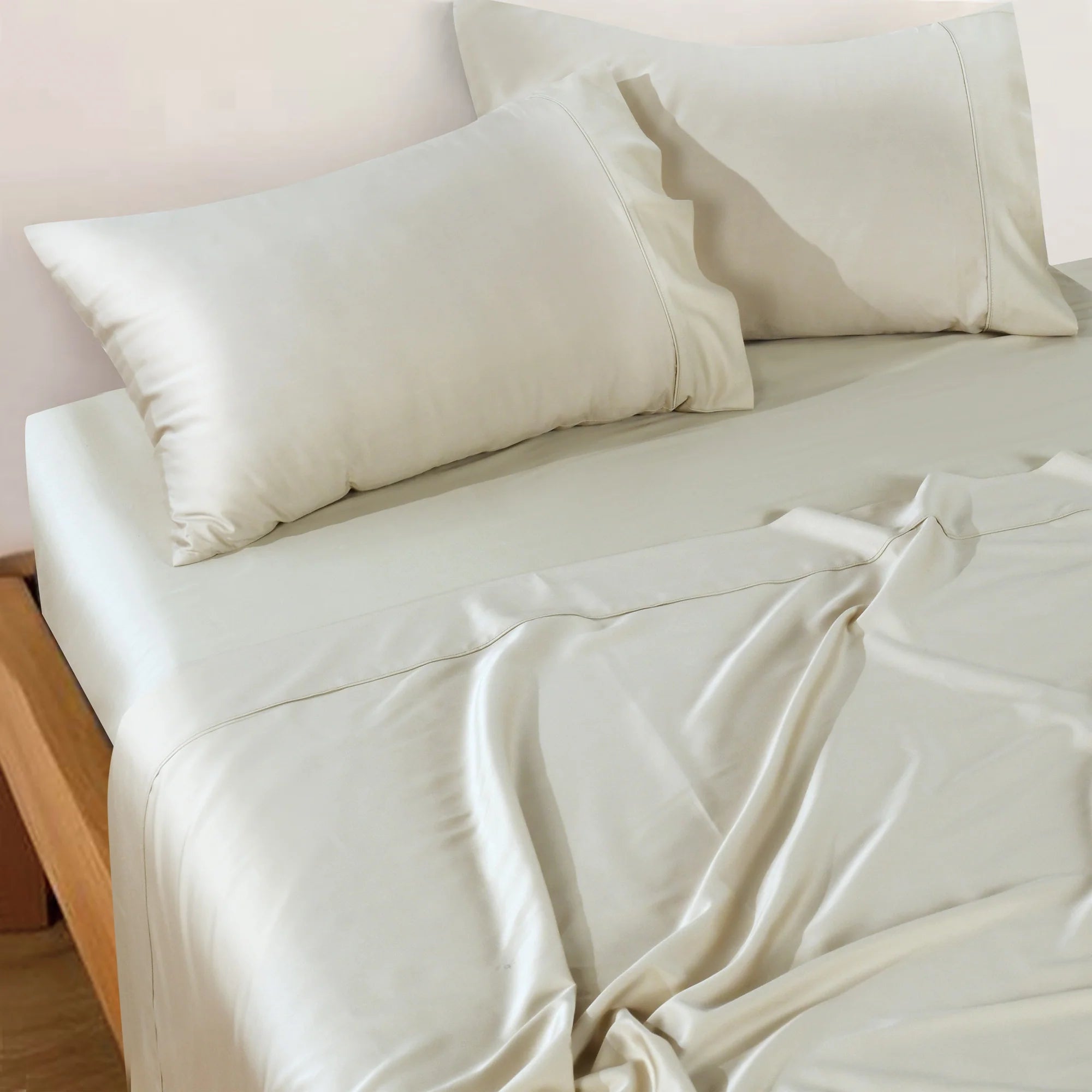 Rosebank Mega 500 Thread Count Bamboo/Cotton Sateen Weave Sheet Set - Mattress & Pillow ScienceSheet Sets