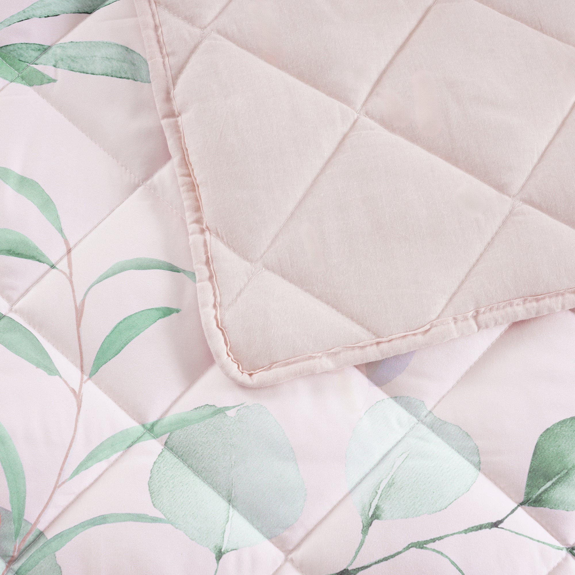 Sidney Printed And Quilted Bedspread Set - Mattress & Pillow ScienceQuilt Cover Set