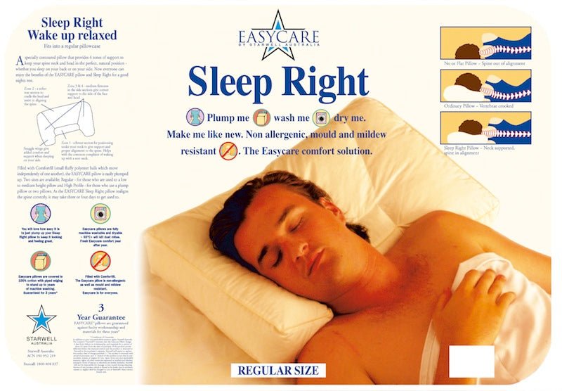 Sleep Right Pillow - Mattress & Pillow SciencePillows