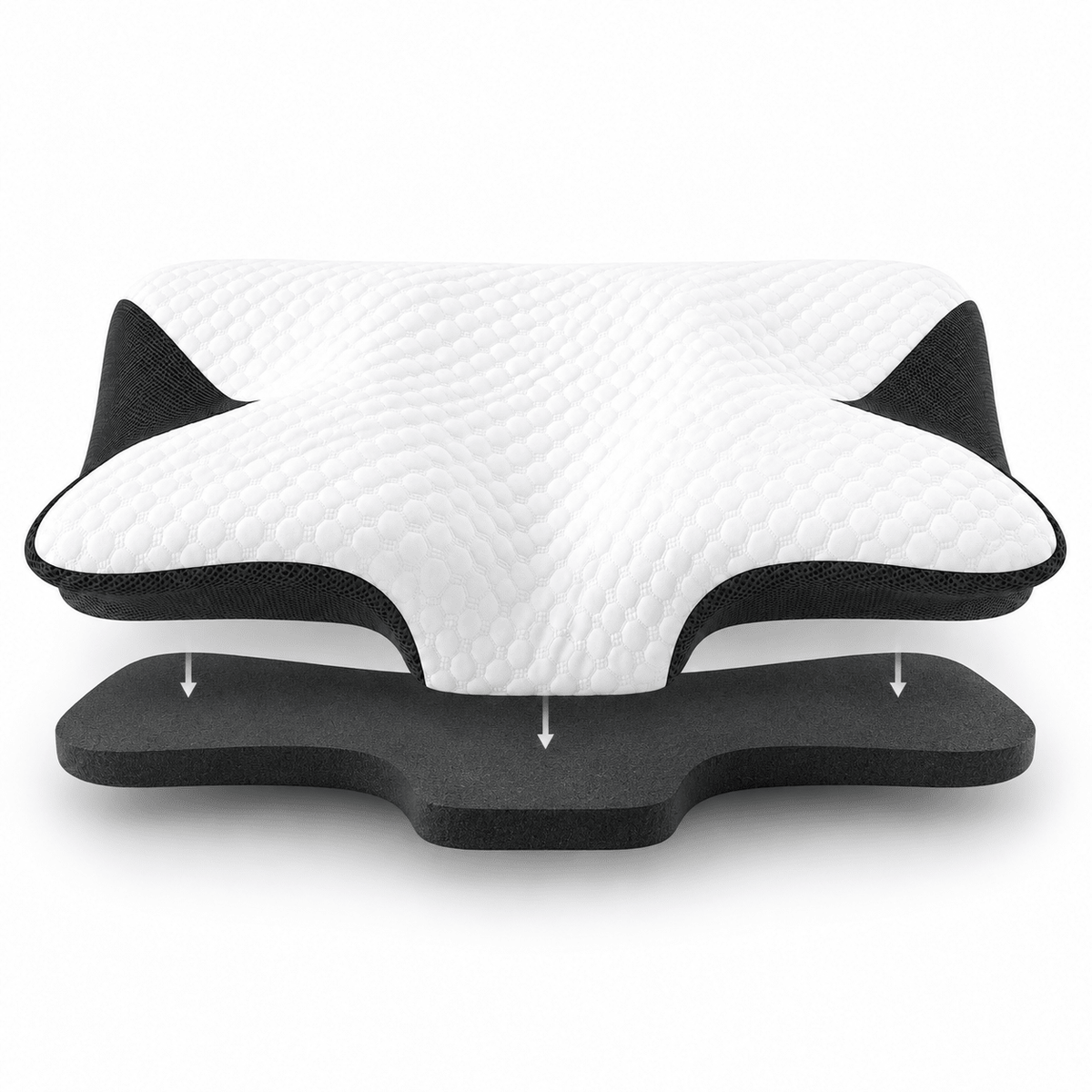 Somna Medica Platinum Serenity Premium Butterfly Pillow - Mattress & Pillow SciencePillows