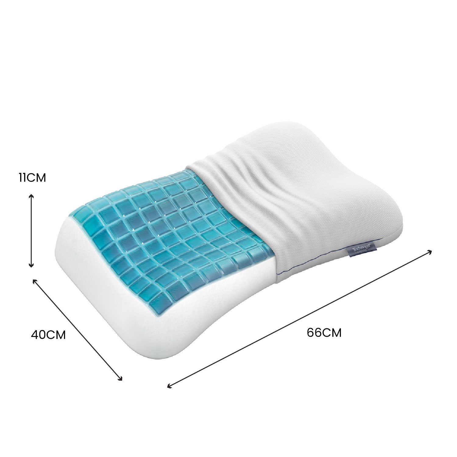 Technogel® Anatomic Curve Pillow - Mattress & Pillow SciencePillows