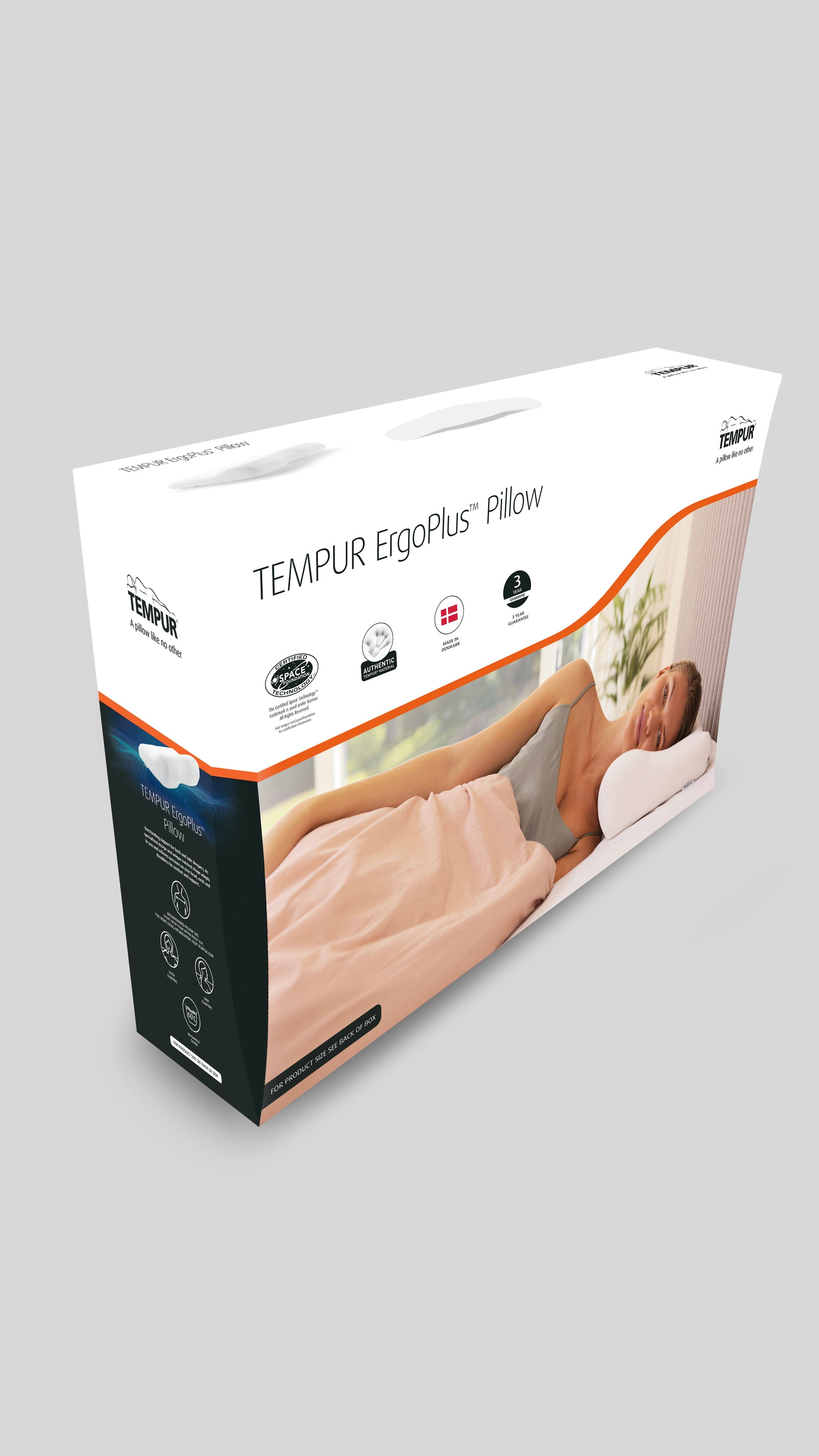 Tempur ErgoPlus Pillow - Mattress & Pillow SciencePillows