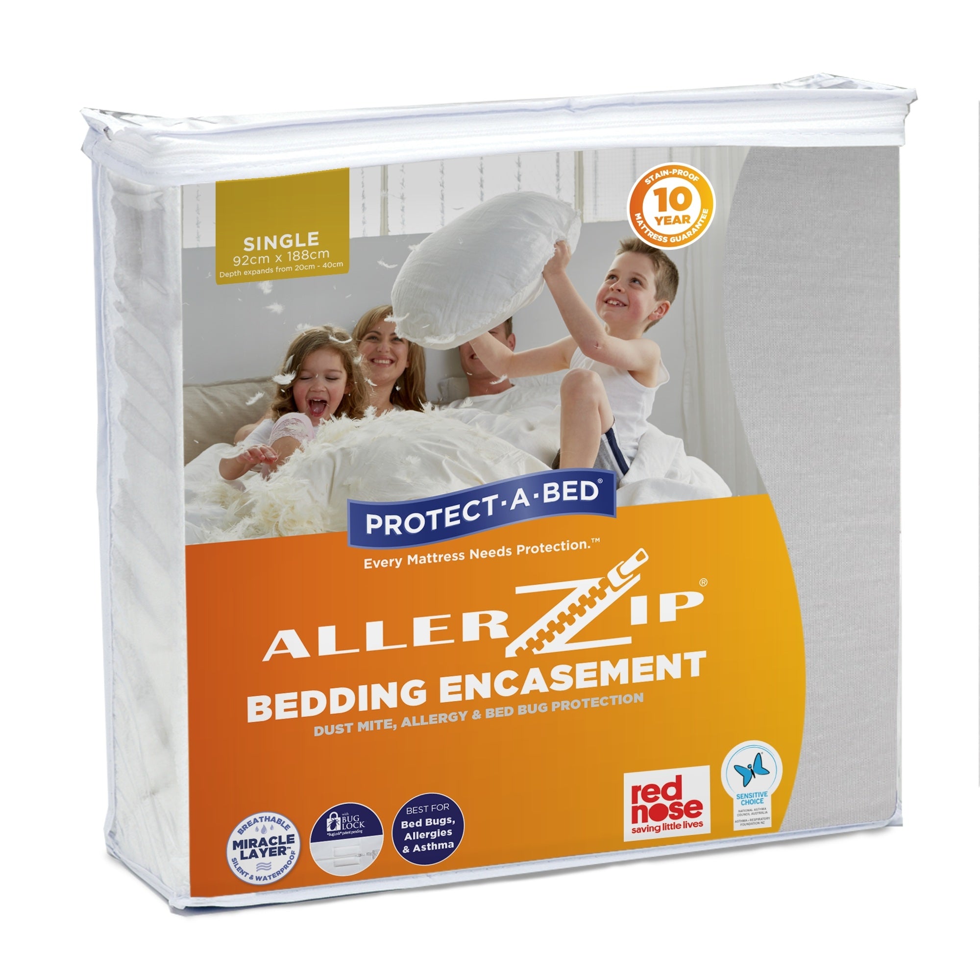 Protect-A-Bed Allerzip Mattress Protector